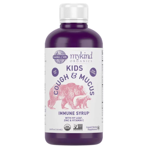 Mykind Organics Kids Cough & Mucus Immune Syrup 116ml