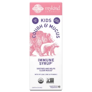 Mykind Organics Kids Cough & Mucus Immune Syrup. 116ml